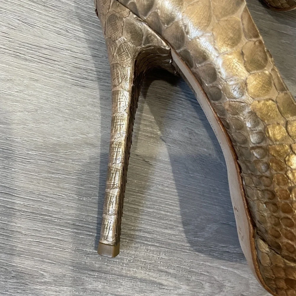 Alexandre Birman Saks Fifth Avenue Tan Pumps